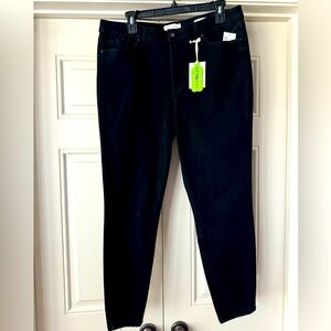 Jessica Simpson ADORED HIGH RISE ANKLE skinny jean, Black